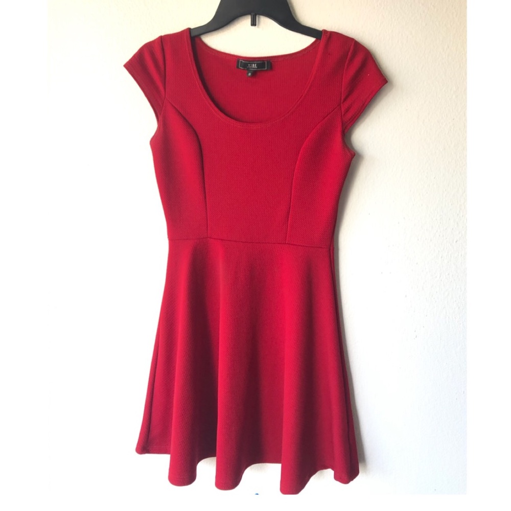 Home Before Delight Red Dress